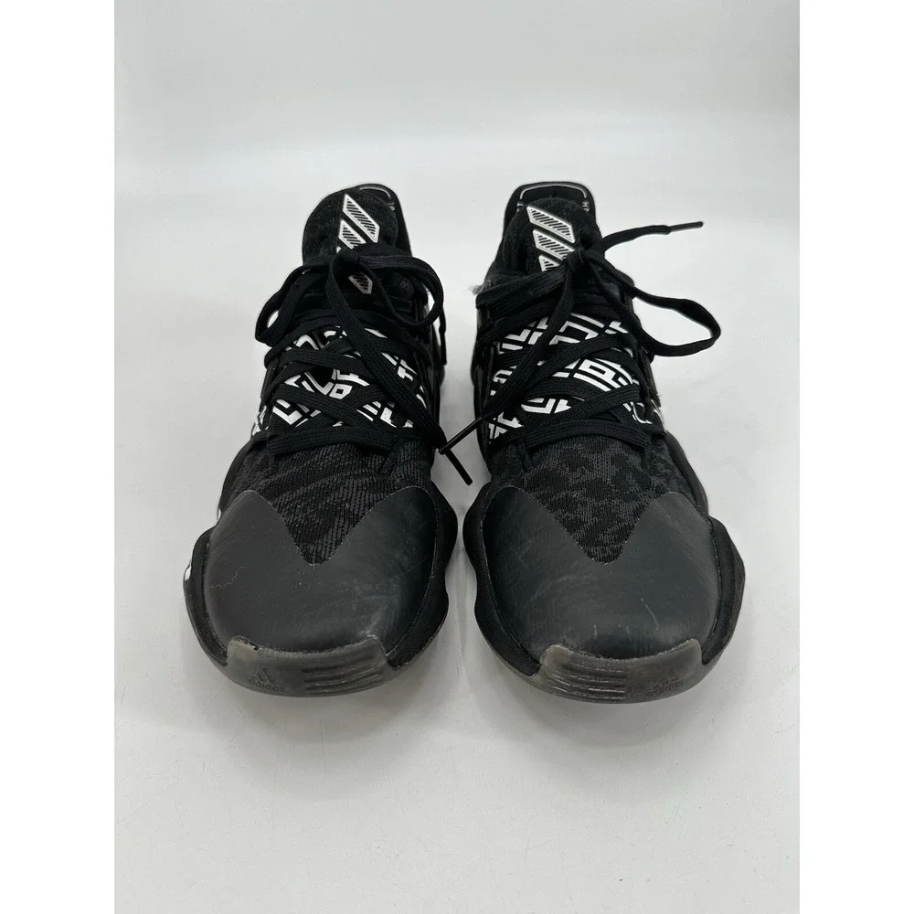 Adidas Harden Shoes Men's Size 8‎ Vol. 4 Core Black 2019 Basketball Sneakers